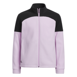 Colorblock Girl&#39;s Full Zip Golf Jacket